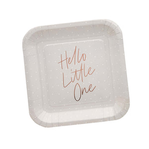 Hello Little One 23cm Paper Plates NPC
