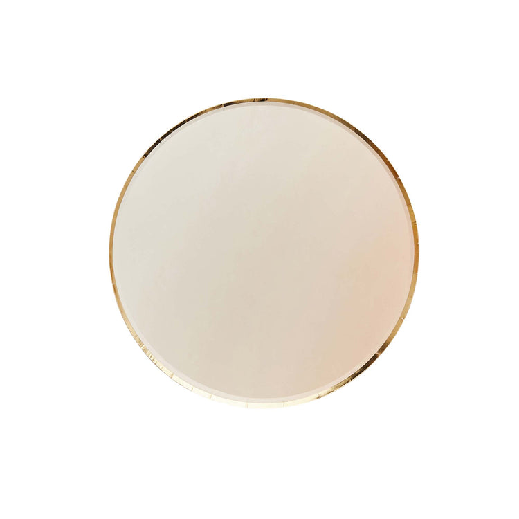 Ombre Metallic Rose Gold & Pink Ombre 23cm Paper Plates NPC