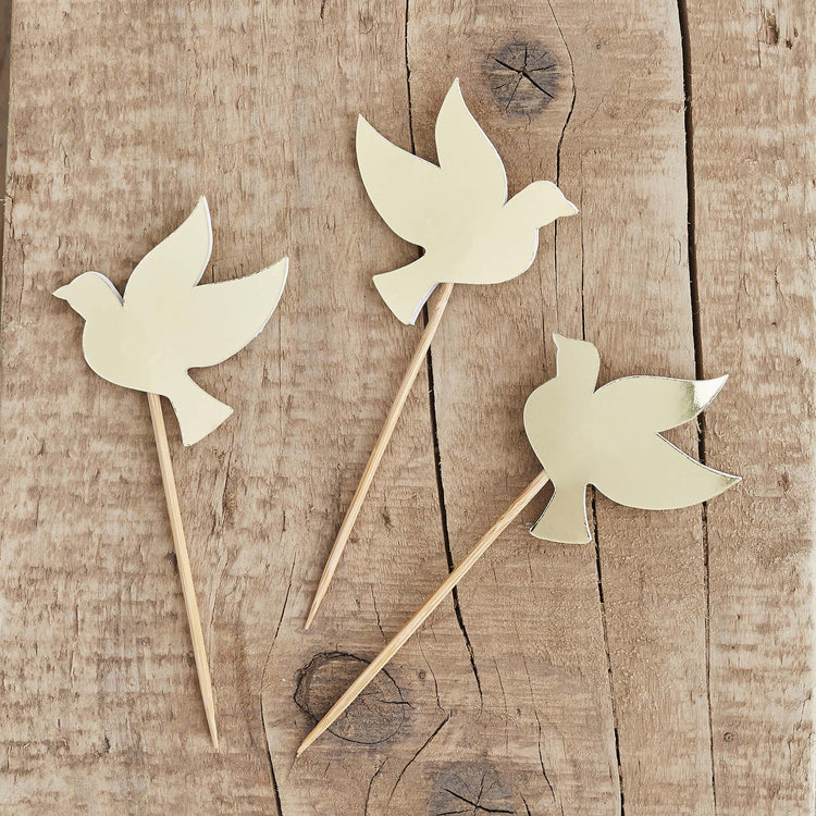 Holy Communion Dove Food Picks