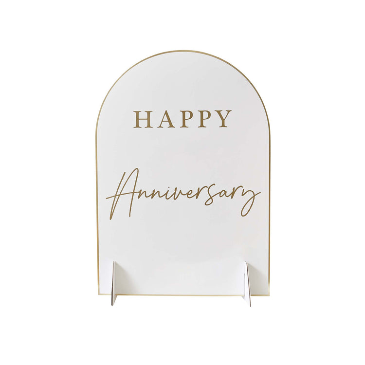 Anniversary Customisable Table Sign