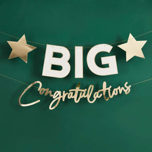Big Congratulations Card Banner 2.2.5m