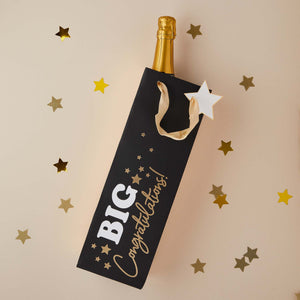 Big Congratulations Bottle Gift Bag