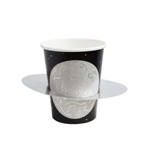 Blast Off Planet 250ml Paper Cups