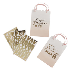 Bride to Be Future Mrs Customisable Party Bags