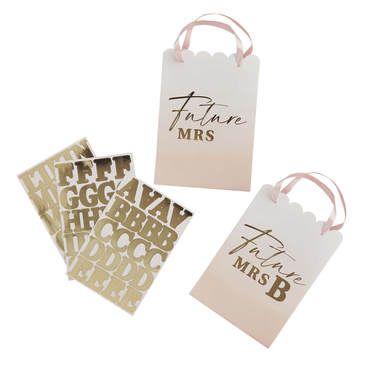 Bride to Be Future Mrs Customisable Party Bags