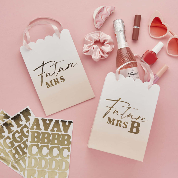 Bride to Be Future Mrs Customisable Party Bags