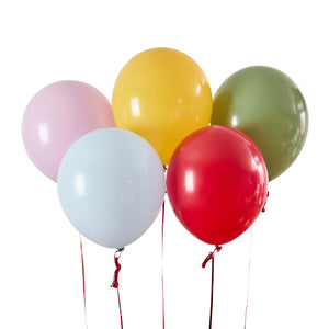 Circus Party Rainbow Circus Latex 30cm Balloons