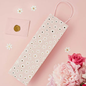 Ditsy Daisies Bottle Gift Bag