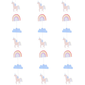Enchanted Unicorn Hanging Decoration 5m