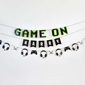 Game on! Card Garland 2.5m