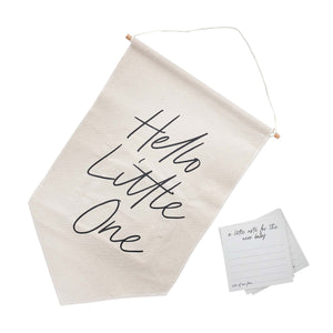 Hello Little One Canvas & Note Cards Notes