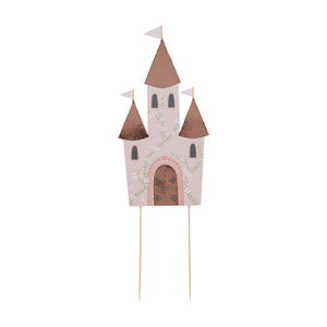 Little Princess Castle Card Cake Topper