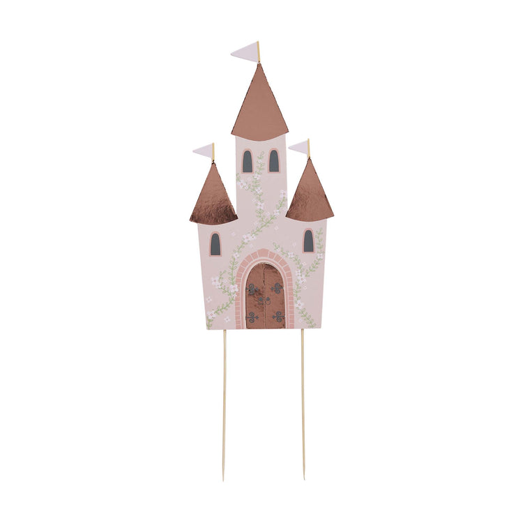 Little Princess Castle Card Cake Topper