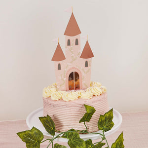 Little Princess Castle Card Cake Topper