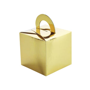 Metallic Mix Up Gold Balloon Weight Box