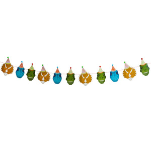 Party Dinosaurs Party Dinosaur Card Garland 4m
