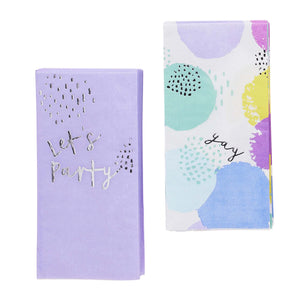 Pastel Pop Shaped Napkins