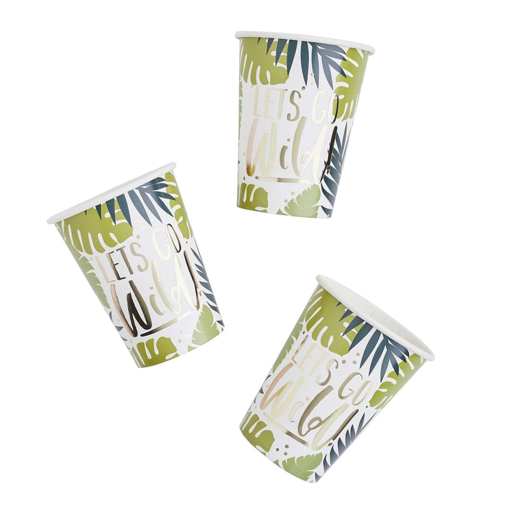 Tropic Like Its Hot 250ml Paper Cups