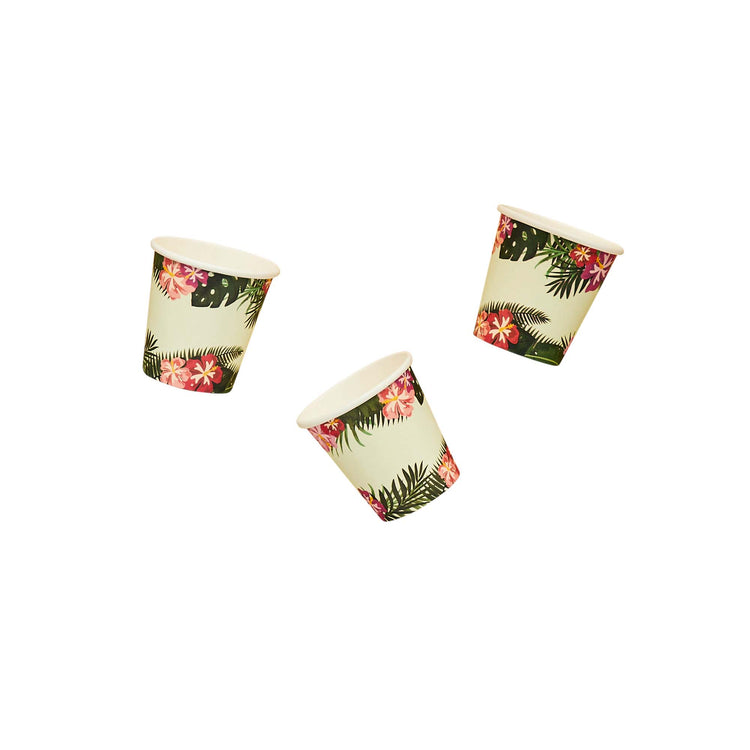Aloha! Tropical Paper Shot Cups