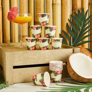 Aloha! Tropical Paper Shot Cups