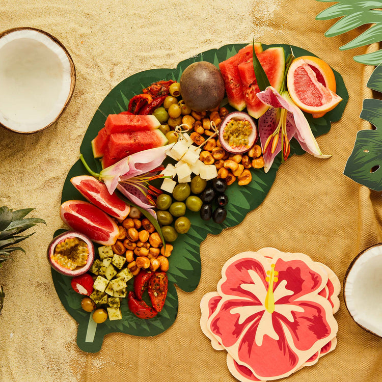 Aloha! Tropical Leaf Grazing Board