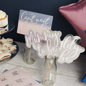 We Wonder What You Are? Gender Reveal Photo Booth Props