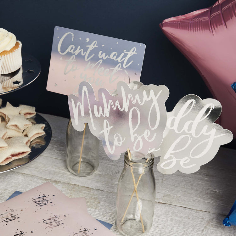 We Wonder What You Are? Gender Reveal Photo Booth Props