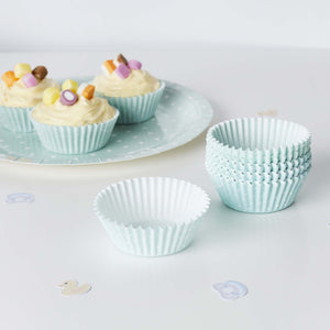 Baby Shower Unisex Spotty 5cm Cupcake Cases