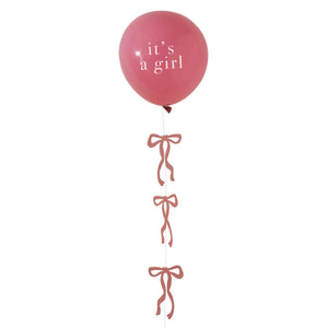 Hey Girl Balloon with Tail