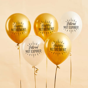 Happy Retirement 30cm Latex Balloons