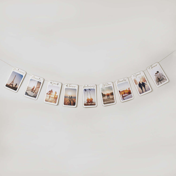 Anniversary Photo Card Banner 2.5m