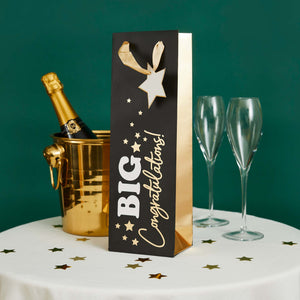 Big Congratulations Bottle Gift Bag
