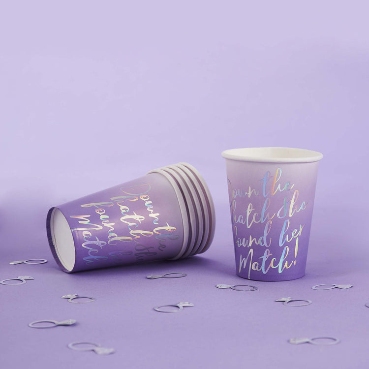 Bride Squad 250ml Paper Cups