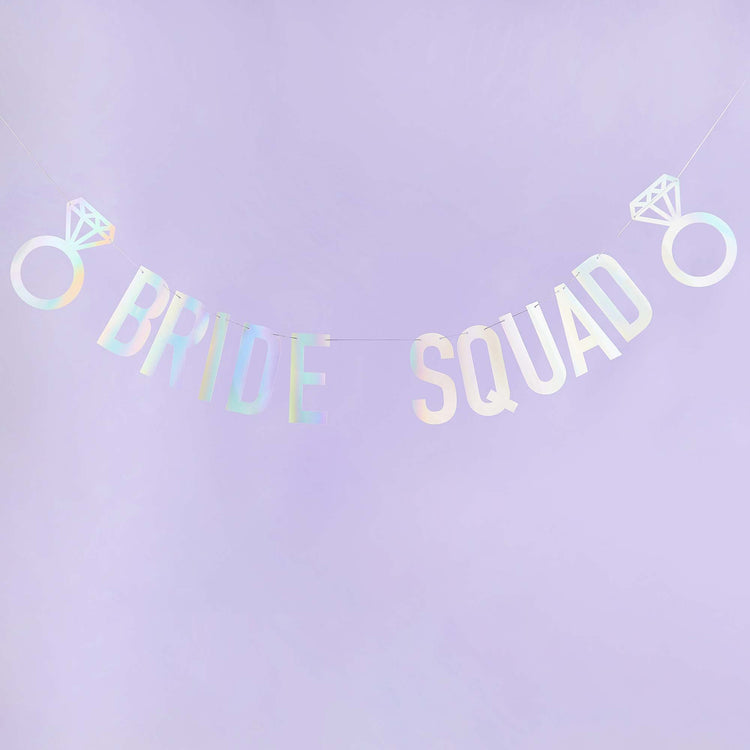 Bride Squad Card Banner 2m