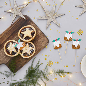Core Christmas Christmas Pudding Food Picks