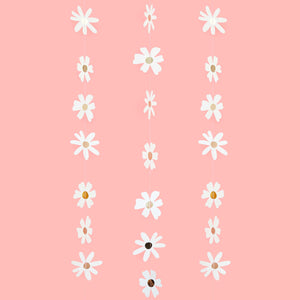 Ditsy Daisies Card Hanging Decoration 5m