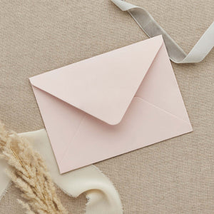 DIY Wedding Large Blush Envelopes