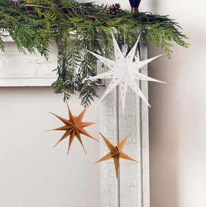 Festive Folklore Hanging Star Decoration Set