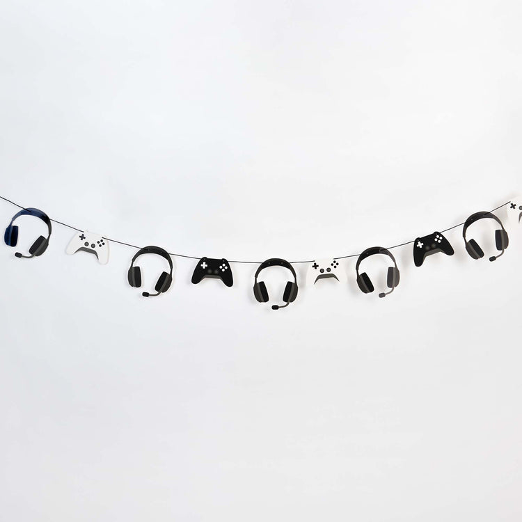 Game on! Card Garland 2.5m