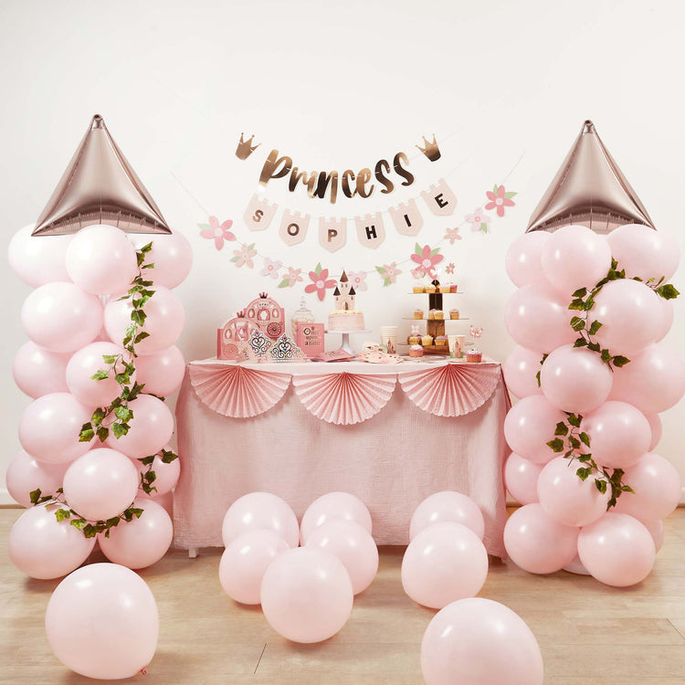 Little Princess Turret Tower Balloon Set