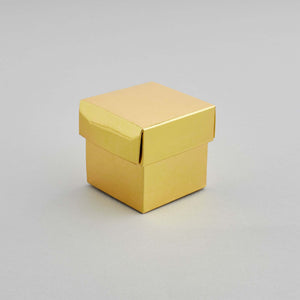 Metallic Mix Up Gold Favour Boxes