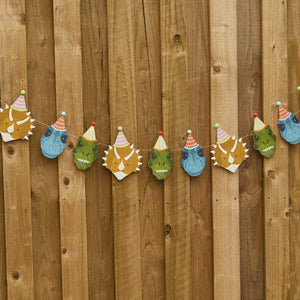 Party Dinosaurs Party Dinosaur Card Garland 4m