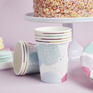Pastel Pop 250ml Paper Cups