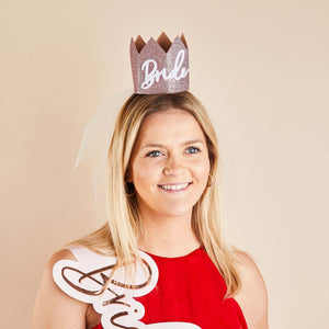 She Said Yaaas Bride Crown Veil