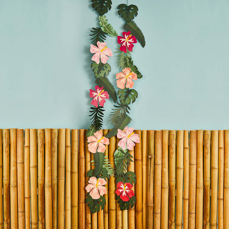 Aloha! Tropical Hanging Garland