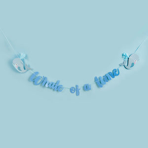 Whale Of A Time Tassel Card Banner 2m