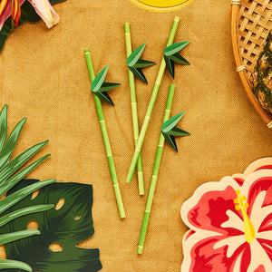 Aloha! Tropical Paper Straws