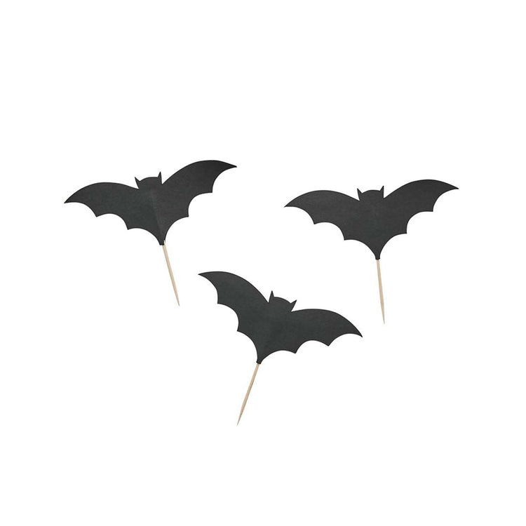 Creepy Chic Bat Cupcake Topper