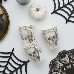 Creepy Chic Skull 266ml Paper Cup