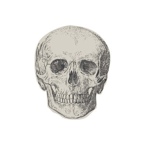 Creepy Chic Skull Paper Napkin